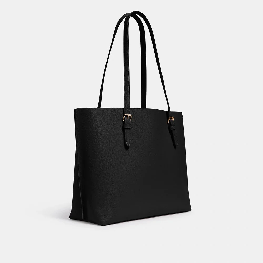 Coach Mollie Black Tote Bag - Picture 2 of 11